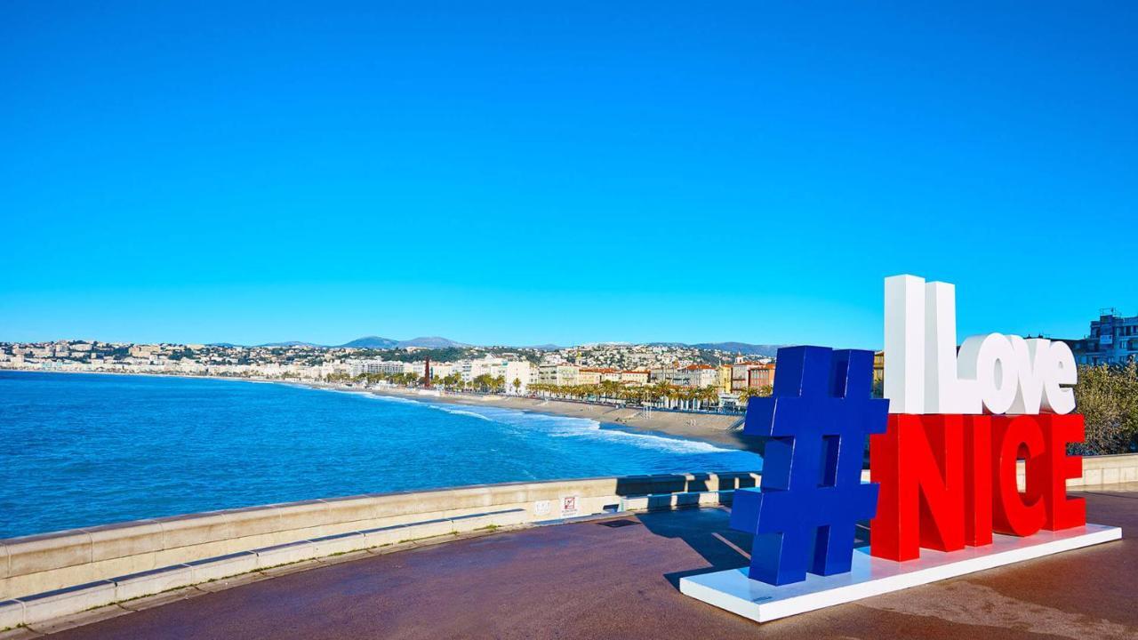 Ferienwohnung Nuances d'Azur - Bel Azur Nizza Exterior foto